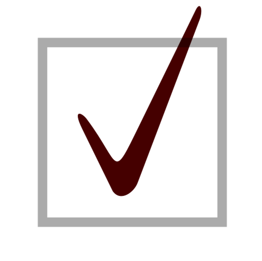 Biểu tượng kiểm tra an toàn (minh họa)