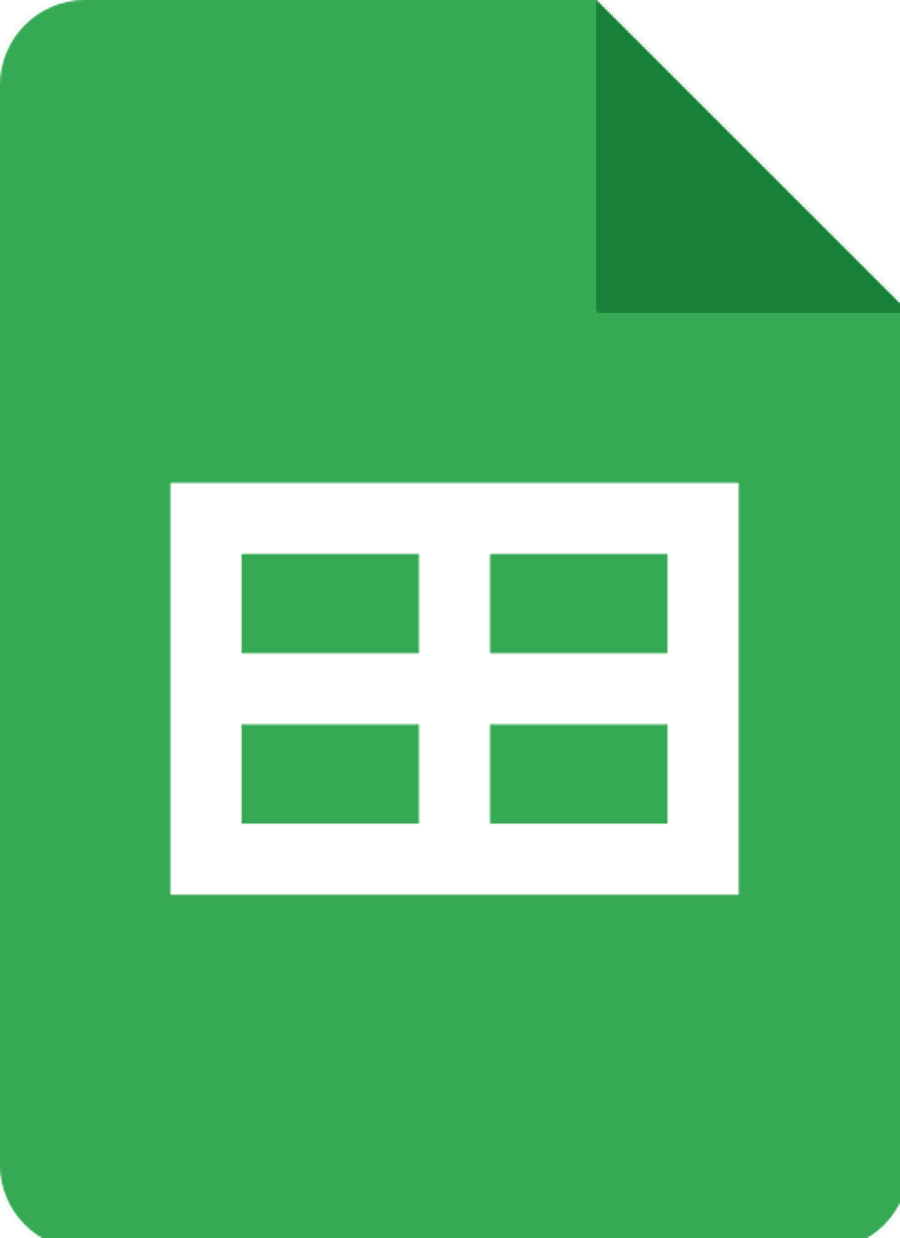 500px Google Sheets 2020 Logo.svg