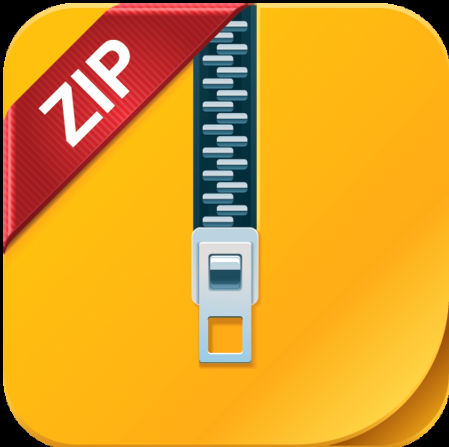 Biểu tượng ZIP minh họa tạo file nén có mật khẩu