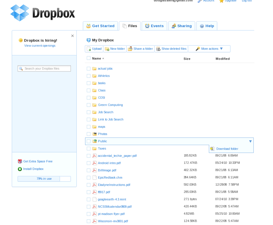 Hướng dẫn dùng Dropbox cho người mới: lưu trữ tệp, đồng bộ 6 Giao diện Dropbox minh họa quản lý tệp và thư mục