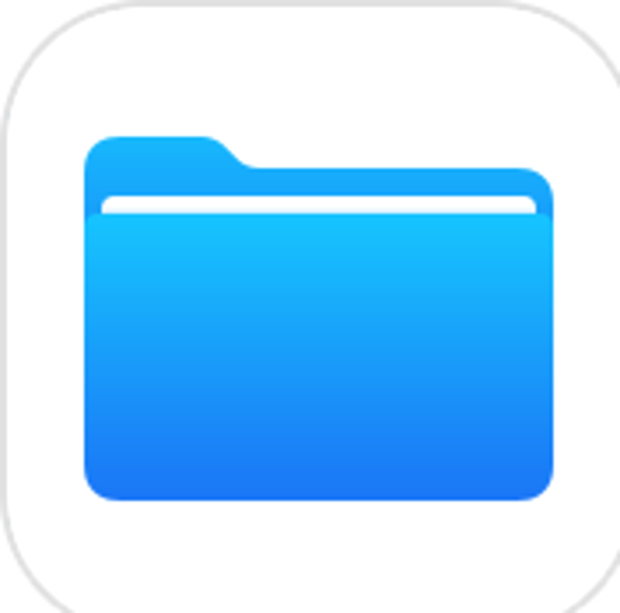 Files App icon iOS