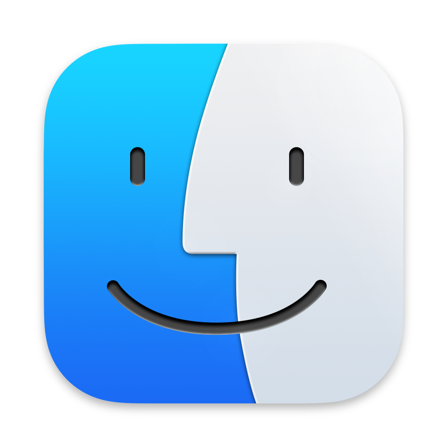 Finder Icon macOS Big Sur 1