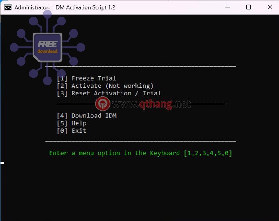 Biểu tượng download manager minh họa