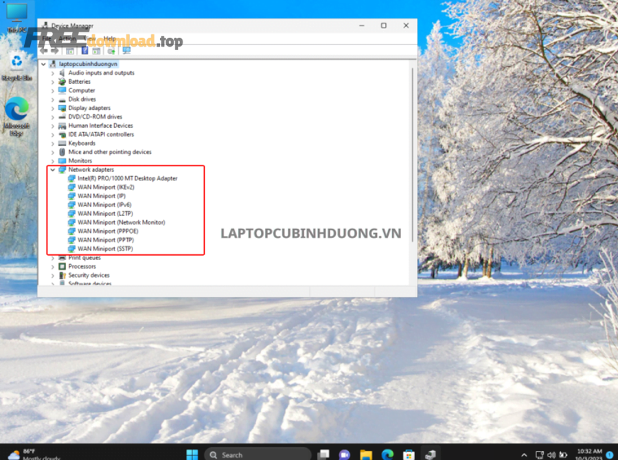 LTCBD Nhung cach khac phuc loi mat bieu tuong WIFI tren Laptop Windows 11 3