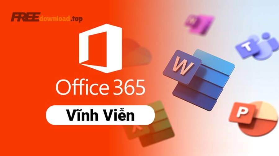 Hướng dẫn tải Microsoft Office bản quyền cho người mới: Word-Excel-PowerPoint 3 Logo Microsoft Office