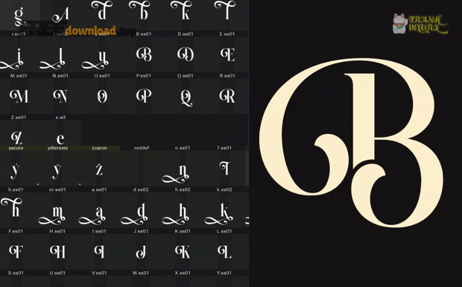 Hướng dẫn tải font chữ miễn phí (phông chữ) cho designer mới 6 Phong chu dep tieng Viet Pinland