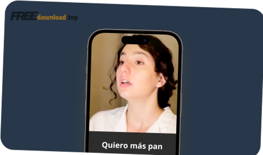 Minh hoạ nội dung video bản ngữ trên Memrise