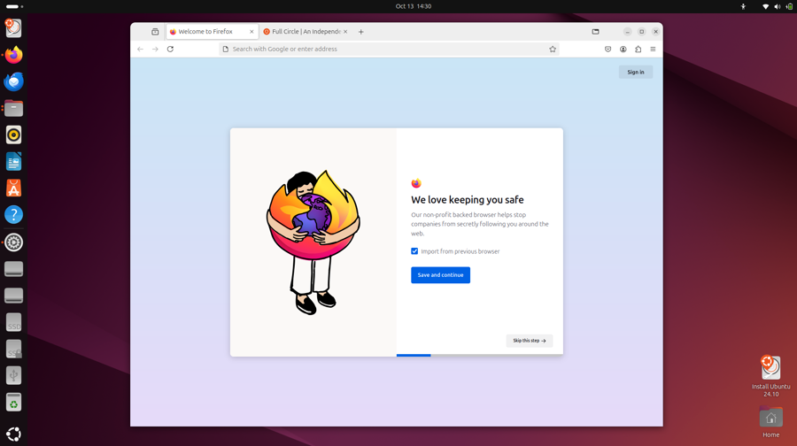 Đánh giá Mozilla Firefox cho người dùng: trình duyệt “cáo lửa” 4 Firefox trên Ubuntu - minh họa trải nghiệm người dùng
