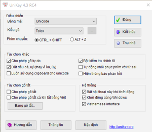 UniKey Screenshot