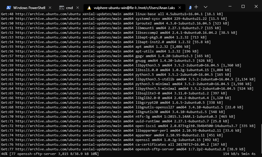 Windows Terminal 0.4 screenshot