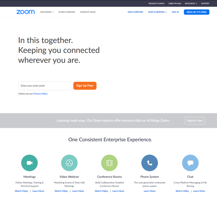 Zoom Video screenshot 1