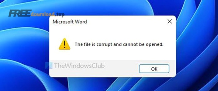 Biểu tượng ổ cứng - kiểm tra lưu trữ khi file Word bị hỏng