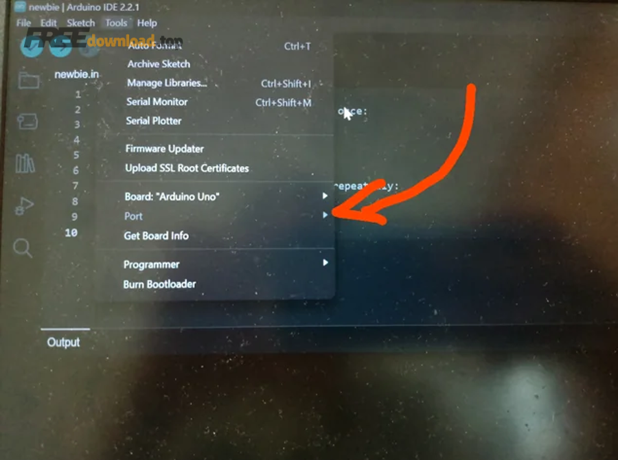Minh họa màn hình BIOS setup