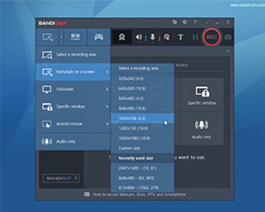 bandicam select s