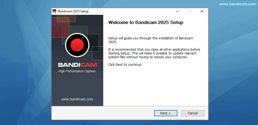 bandicam install 02