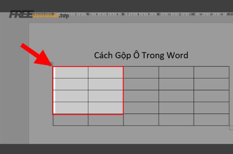 cach gop o va tach o trong word 1 didongviet