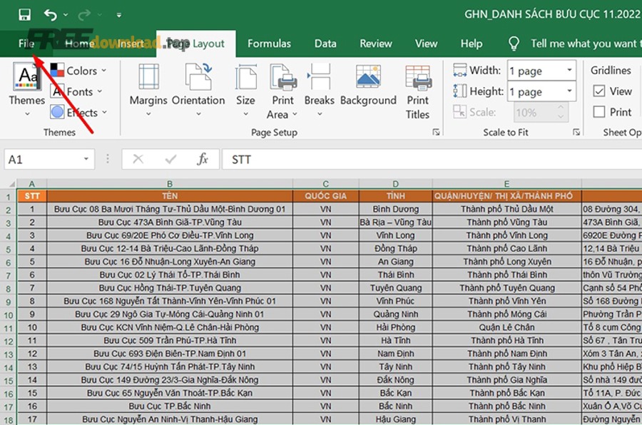 Biểu tượng ngắt trang (page break)