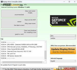 display driver uninstaller