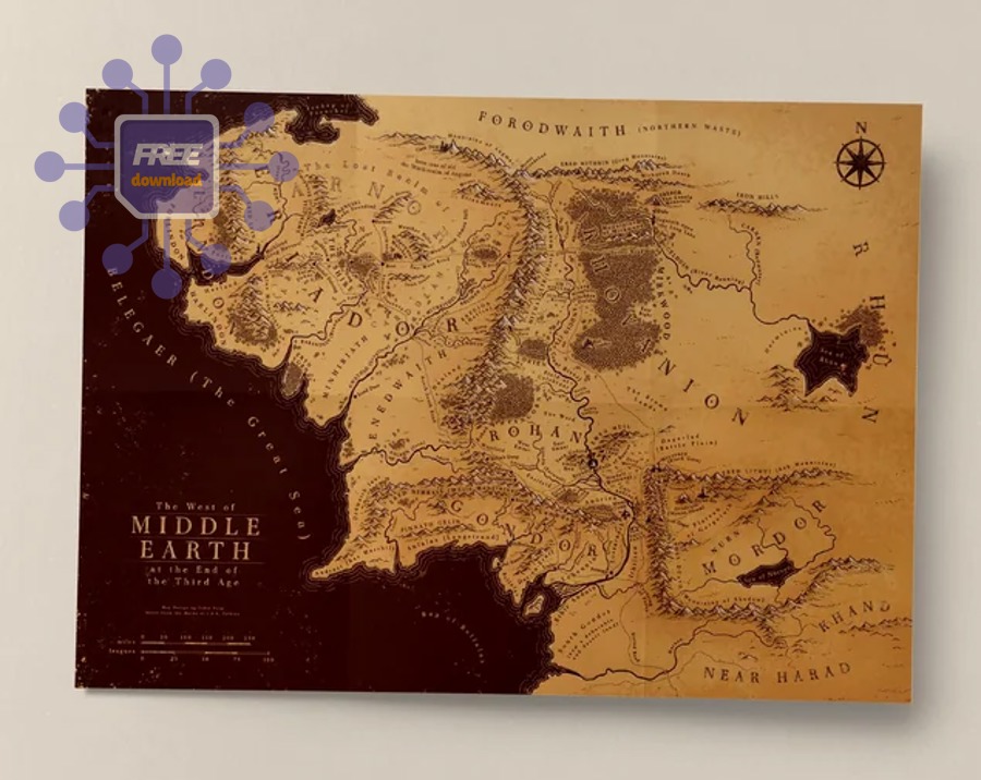 free printable middle earth map enjoy link and description v0 0lz3hitsjp4a1