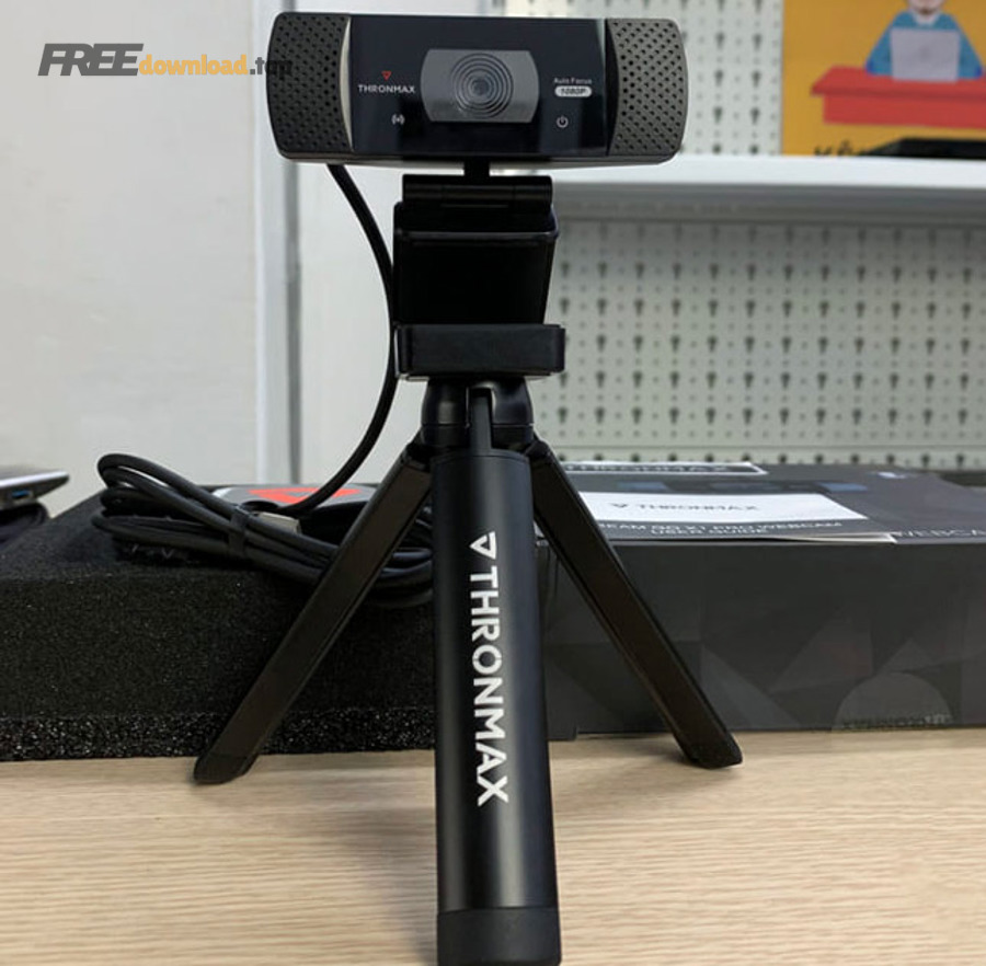 gan tripod cho webcam b1
