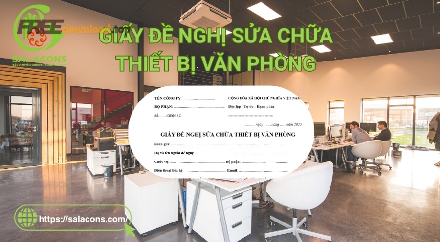 giay de nghi sua chua thiet bi van phong