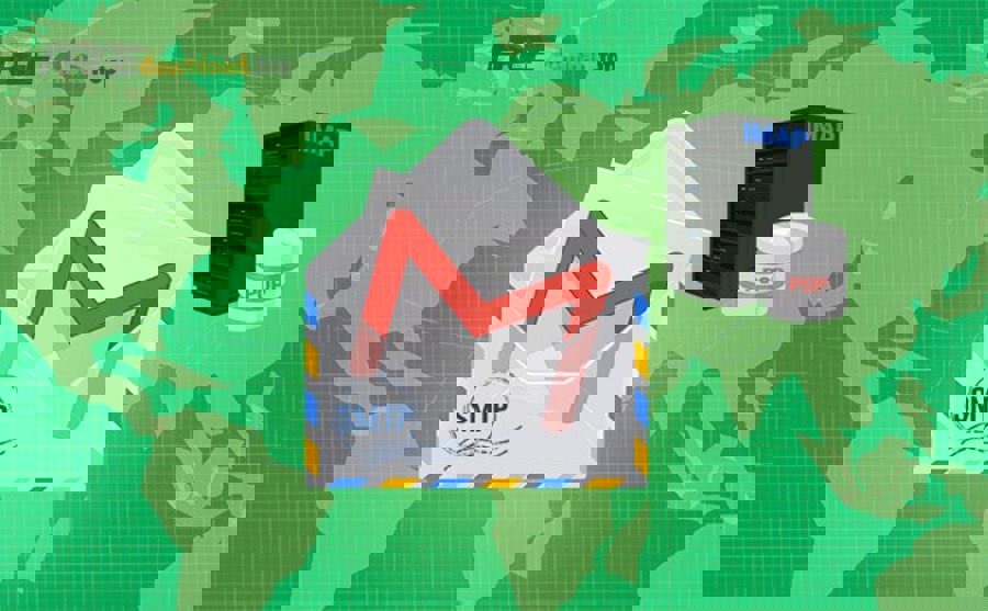 Minh hoa thong so IMAP SMTP cho Outlook