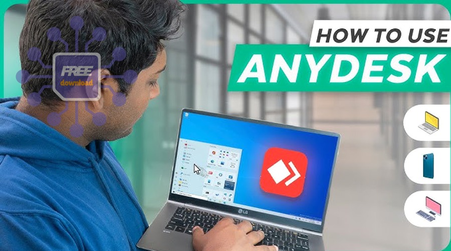 Giao diện nhập Remote Address trong AnyDesk