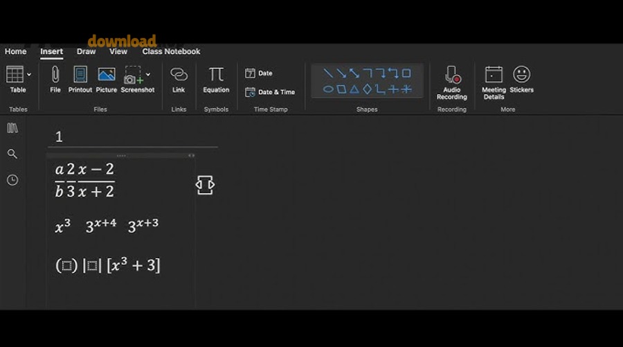 Hướng dẫn Equation Editor như trình soạn phương trình cho giáo viên 2 hq720 178