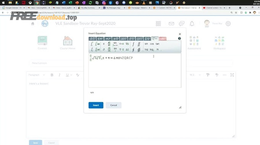 Hướng dẫn Equation Editor như trình soạn phương trình cho giáo viên 4 hq720 179