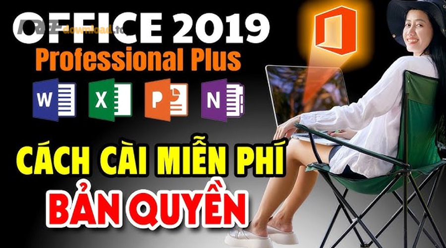 Hướng dẫn tải Microsoft Office bản quyền cho người mới: Word-Excel-PowerPoint 4 Logo Microsoft