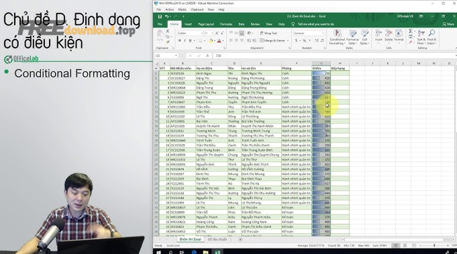 Cách dùng định dạng có điều kiện Excel (Conditional Formatting) cho người mới 2 hq720 239