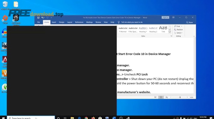 Sửa lỗi “This device cannot start” Windows: nguyên nhân và cách khắc phục 5 hq720 407