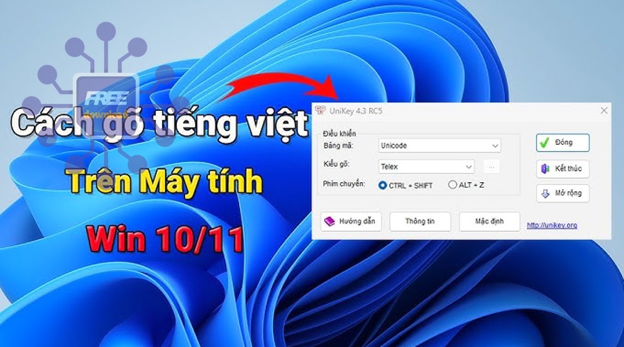 Bố cục bàn phím tiếng Việt minh họa nguyên nhân sai kiểu gõ