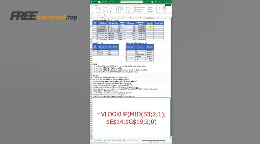 Kết hợp cách dùng hàm IF VLOOKUP XLOOKUP cho người mới, thay thế 3 hq720 2 2