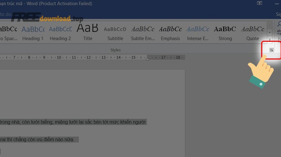 huong dan xoa dinh dang formatted trong word nhanh chong2