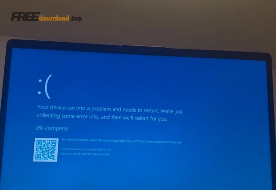 Cách tìm driver gây màn hình xanh (BSOD) cho người dùng Windows 5 BSOD minh họa