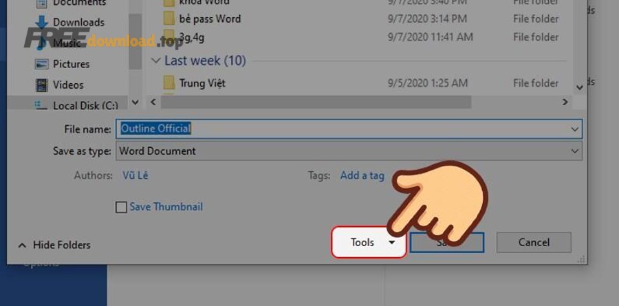Cách bảo vệ file Word bằng mật khẩu, ngăn mở khóa trái phép 6 img cach dat mat khau khoa file word khong cho xem chan sao chep 03
