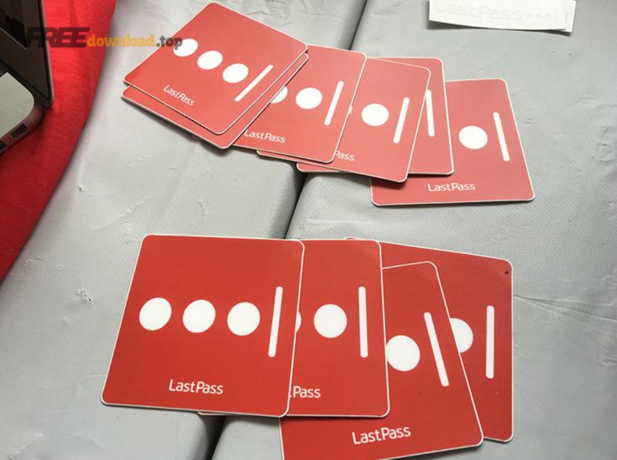 lastpass stickers