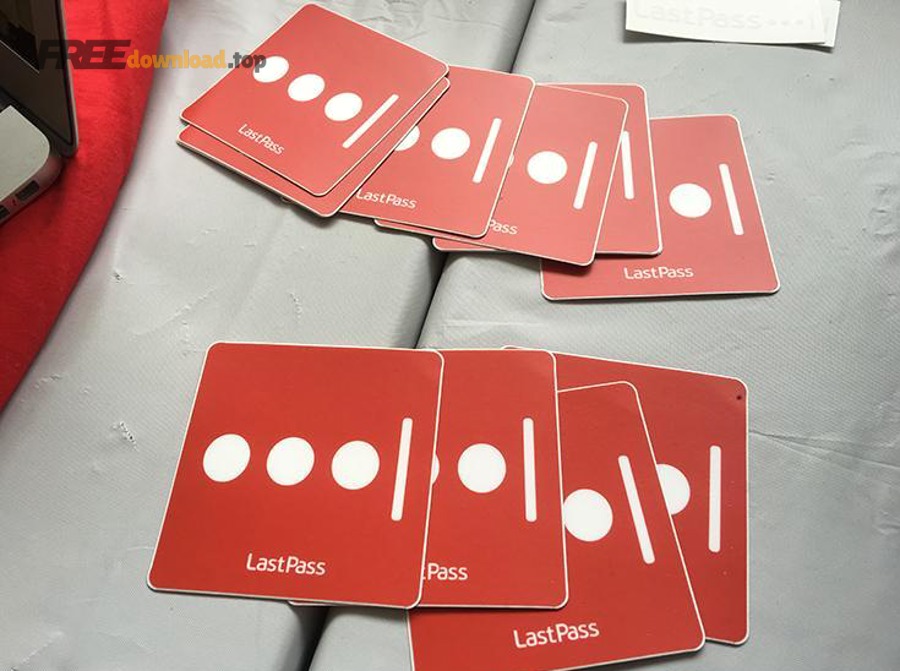 lastpass stickers