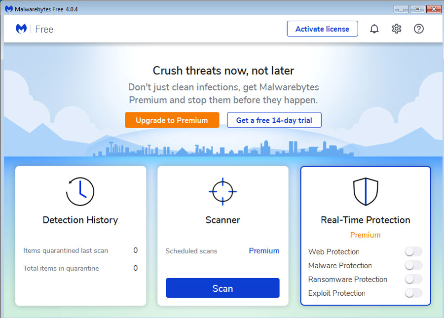 Đánh giá & tải Malwarebytes cho người mới, thay thế antivirus 3 malwarebytes 4 0