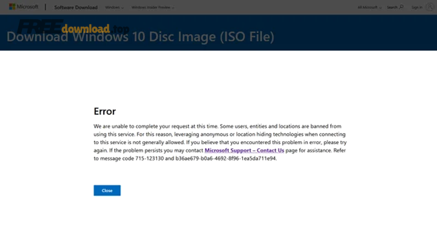 microsoft doesnt let me download windows 10 iso files v0 uga395wh2tbe1