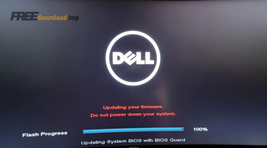 my dell bios update is frozen v0 j23bzlriterb1