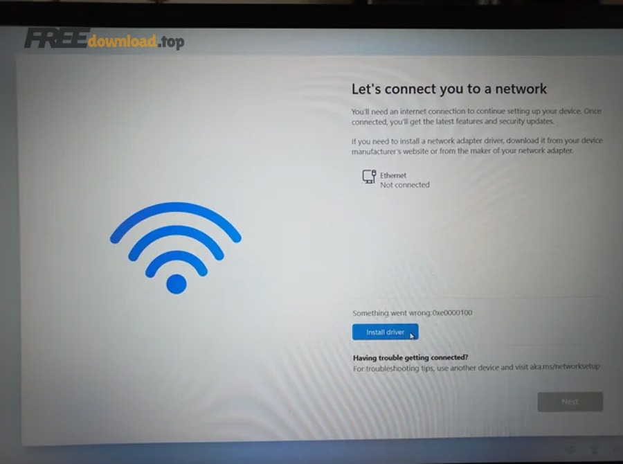 need immediate help my fresh windows 11 cannot proceed v0