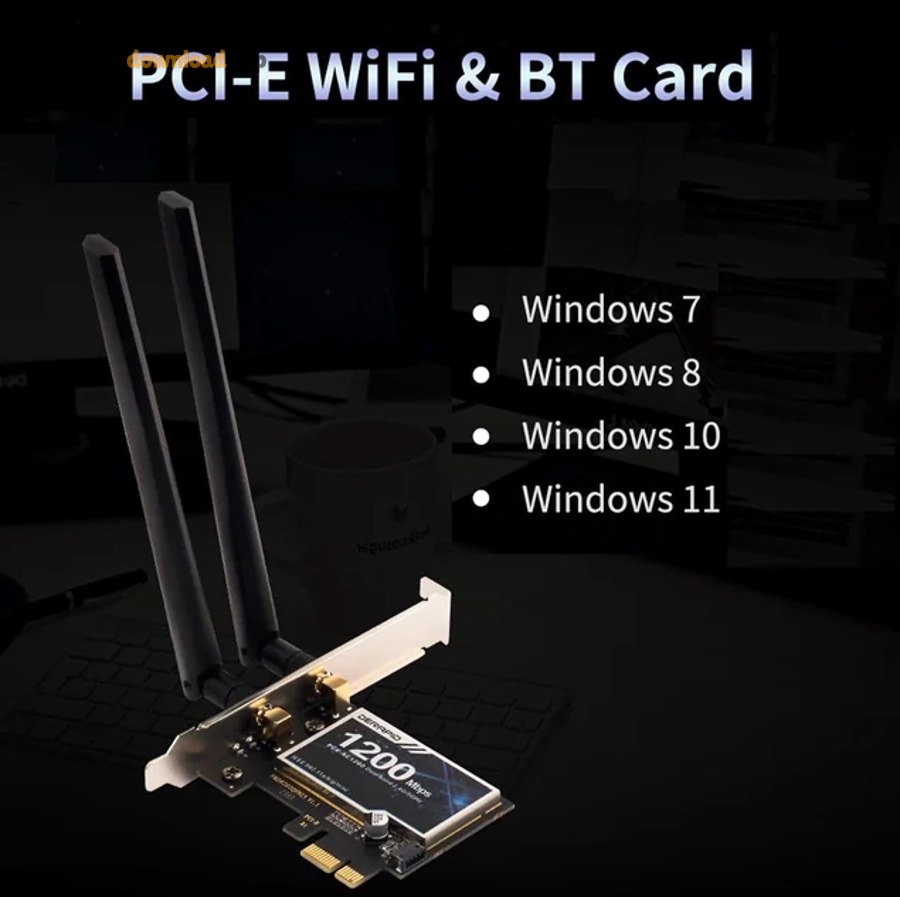 pci e wifi bt bluetooth card pce ac1200 dual band driver v0 d6umboqplshe1