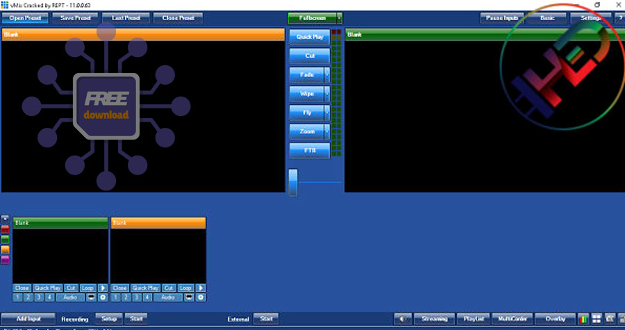 Minh họa template và bố cục thiết kế