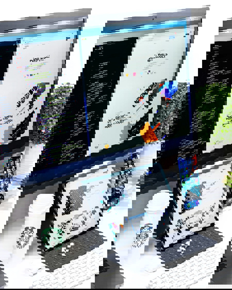 Màn hình làm việc thiết kế sản phẩm số