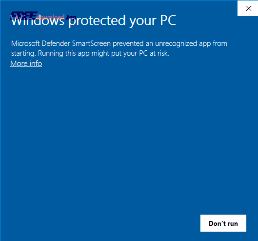 Nhận diện phần mềm driver không an toàn cho newbie, tránh độc hại 4 smartscreen warning dialog