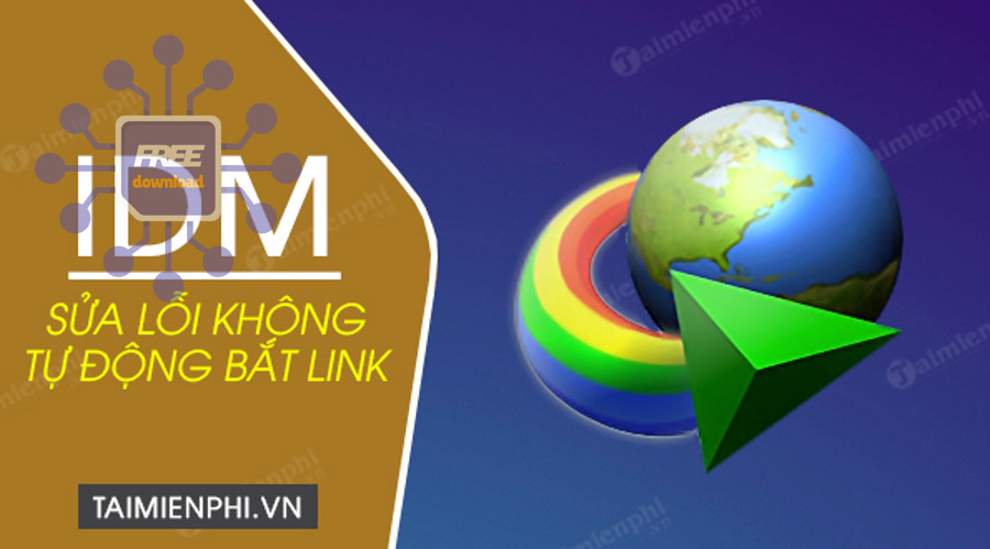 Hướng dẫn bắt link IDM cho người mới: tự động và thủ công 4 sua loi idm khong tu dong bat link