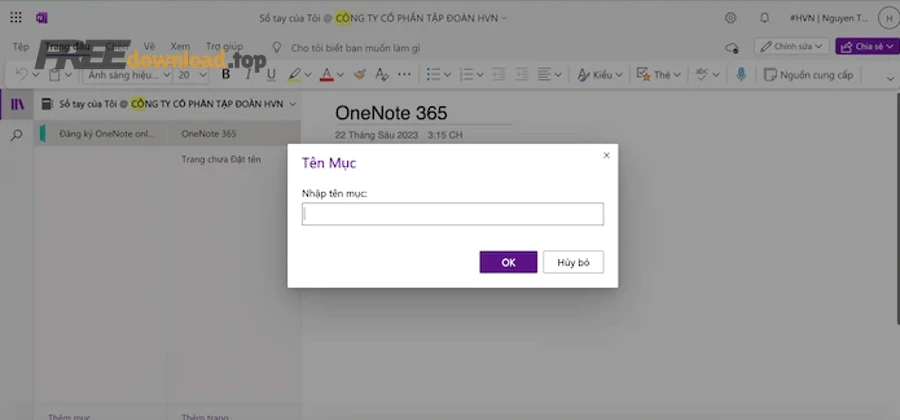 Giải thích Microsoft OneNote là gì cho người mới: sổ tay số 5 tao ghi chu moi