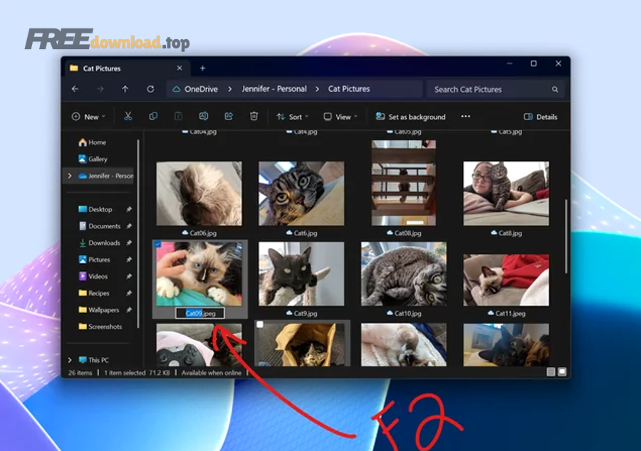 tip of the week press f2 to rename a file in file explorer v0 tqaehdp55jcd1